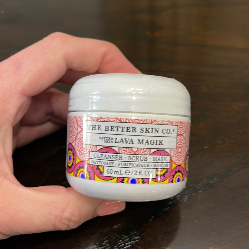 NWT - The Better Skin Co. Lava Magik Scrub Mask Cleanser